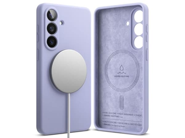RINGKE silikon magnetisk Magsafe-deksel til Galaxy S26+ PLUS lavendel