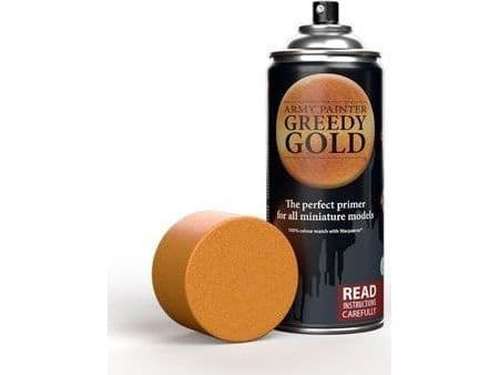 Army Painter Colour Primer - Greedy Gold