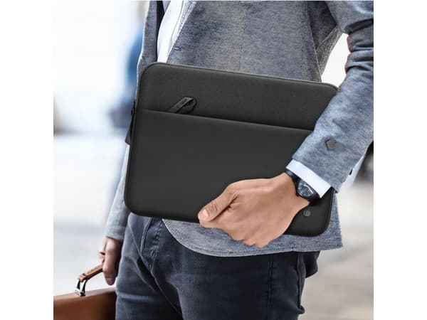 Tech-Protect sleeve laptopveske 15-16" - svart