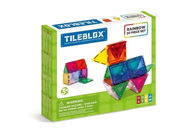 Tileblox Rainbow 20 kpl setti