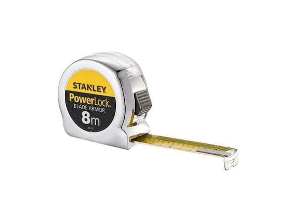 Stanley måttband Micro Powerlock 8 m / 25 mm 0-33-527