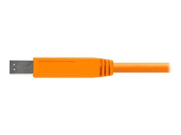Tether Tools CU5460ORG, 4,6 m, USB A, USB B, USB 3.2 Gen 1 (3.1 Gen 1), 5 Gbit/s, Oranssi