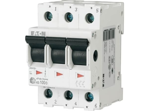 Eaton Modular switch disconnector 100A 3P HIS-100/3 142830