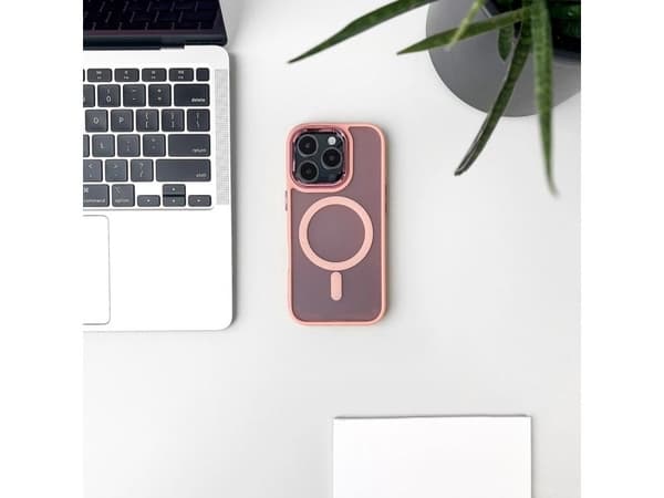 MagSafe-kompatibelt motefor iPhone 17 Air - rosa