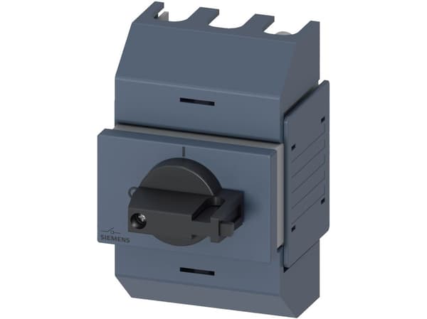 Frånkopplare 32A 01 3P frontbetj. cent. box t