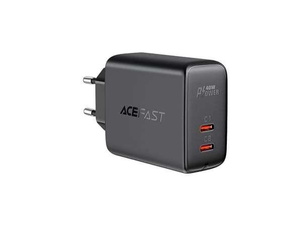 Acefast laddare 2x USB-C 2.4 A (6974316280194)