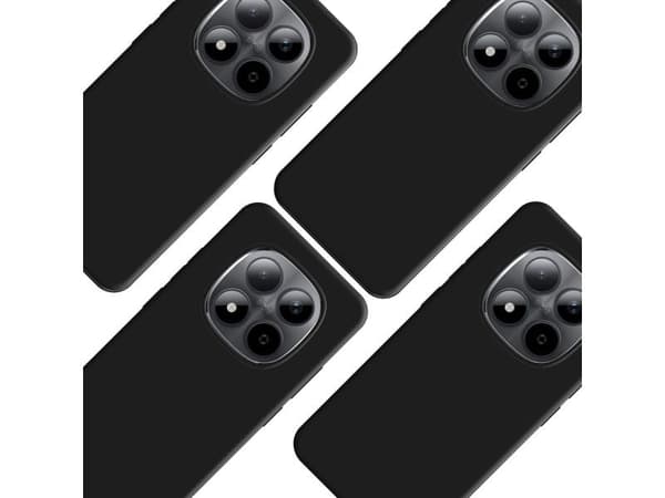 3MK Matt Case Pro-etuiet til Redmi Note 15 Pro, svart