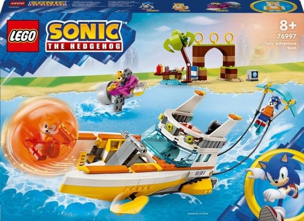 LEGO Sonic 76997 Tailsin seikkailuvene