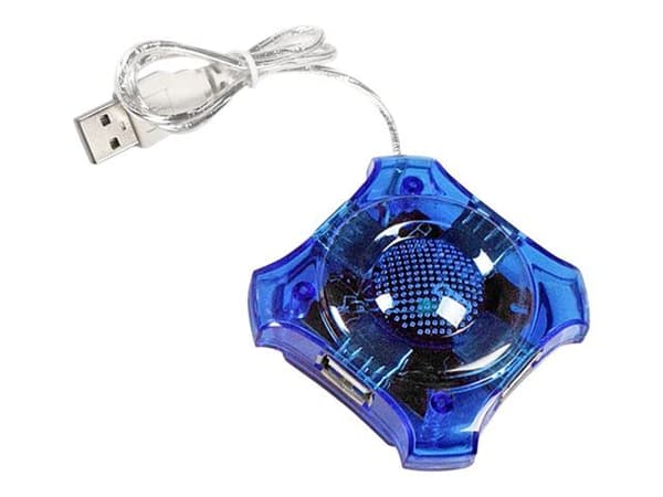 Esperanza Star - Hubb - 4 x USB 2.0 - skrivbordsmodell