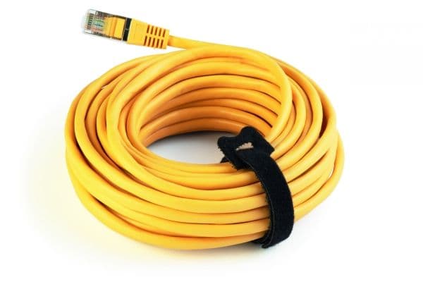 Durable Cavoline Grip Tie, Koukullinen ja lenkillinen nippuside, Musta, 200 mm, 10 mm, 5 kpl