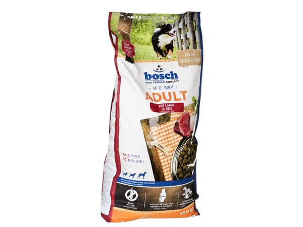 Bosch 52080015 tørfoder til hund 15 kg Adult Lam, Ris