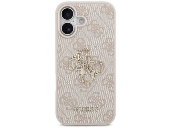 Guess 4G Big Logo-deksel til iPhone 17, rosa
