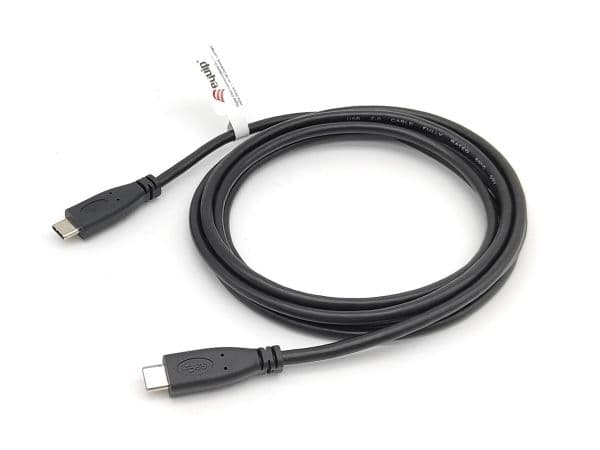 Equip 128887, 2 m, USB C, USB C, USB 2.0, 0,48 Gbit/s, Sort