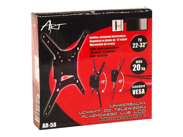 Taide seinäkiinnike AR-58 17'' - 32''