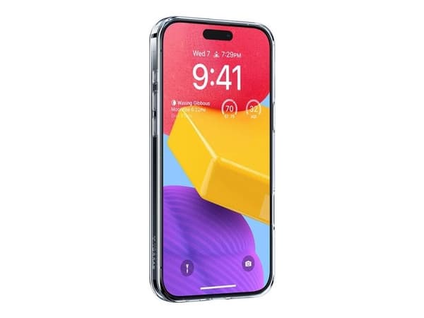 Torras Ostand Pro Case för iPhone 16 (transparent)