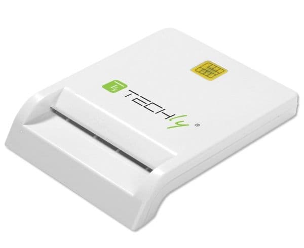TECHly - Läsare/skrivare för SmartCard - USB-C - vit