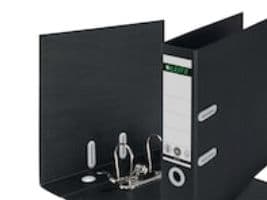 Brevordner Leitz 180° Recycle, A4, 5 cm, sort