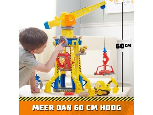 Rubble & Crew Bark Yard Crane Tower lekset