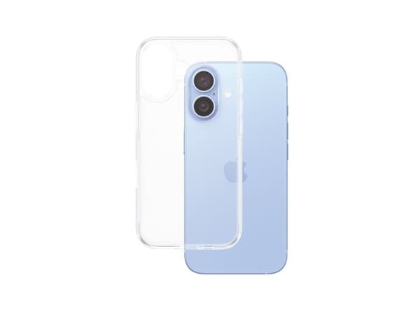 PanzerGlass HardCase iPhone 16 6.1 "läpinäkyvä/läpinäkyvä 1287