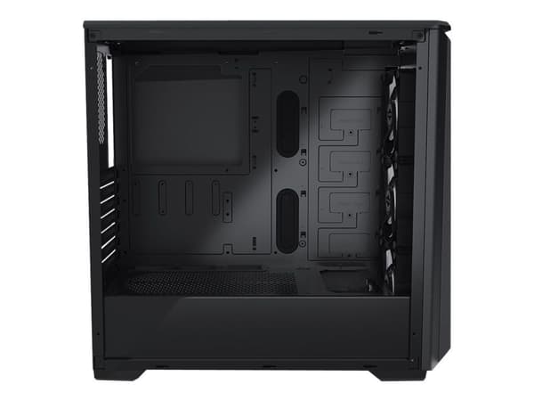 Phanteks Eclipse P400A - Tower - ATX - sidepanel med vindu (herdet glass) - ingen strømforsyning - svart - USB/lyd