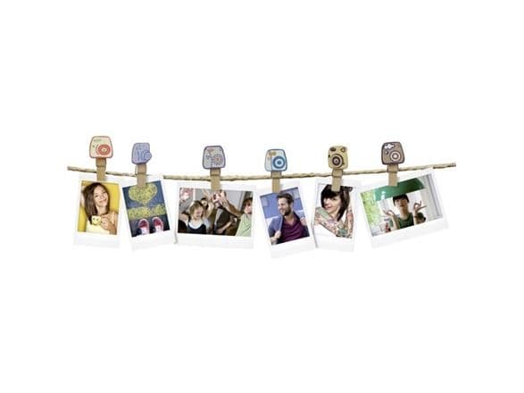 Fujifilm Instax Design Clips Camera - Bildeholdersett - tre