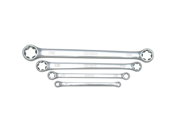 KS Tools 518.0860, Kromvanadiumstål, Silver, 410 g, 4 styck