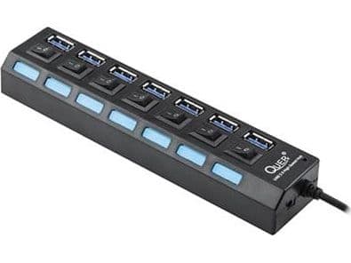 Rebel adapter HUB USB 3.0 7