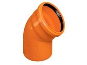 Böjning PVC Ø200x30 mm gr.