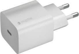 mophie - Strömadapter - 20 Watt - PD (USB-C) - vit - Europa