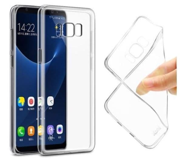 Läpinäkyvä silikoni backcover til Samsung S9