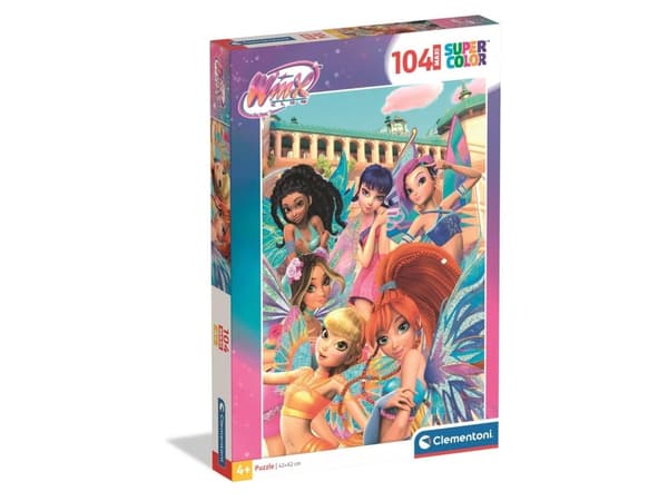 CLE pussel 104 maxi SuperColor Winx 23004