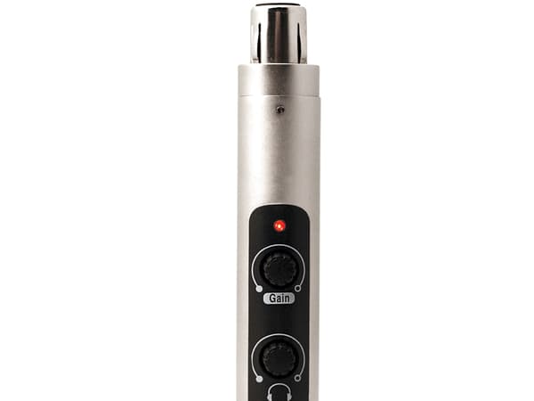 MXL USB Mic Mate Pro, USB, USB 1.1, USB 2.0, Black, Silver, USB, Wired, 48V
