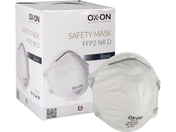 Dammskydd utan ventil FFP2NR D - 20 st.