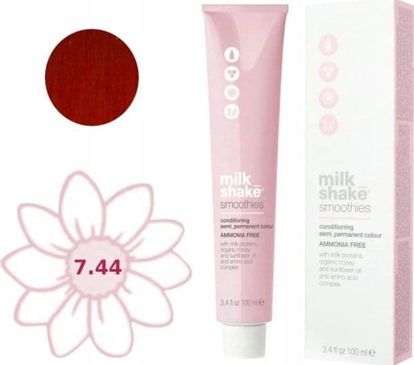 Milk Shake 7.44 Smoothies Semi-Permanent Colour 100ml