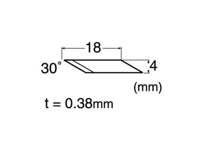 NT Cutter reservblad BDC-200P