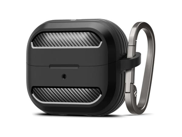 Spigen Rugged Armor, Etui, Termoplastisk polyuretan (TPU), Sort