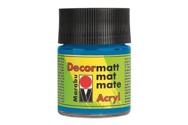 Marabu Decormatt 50 ml 095 blå