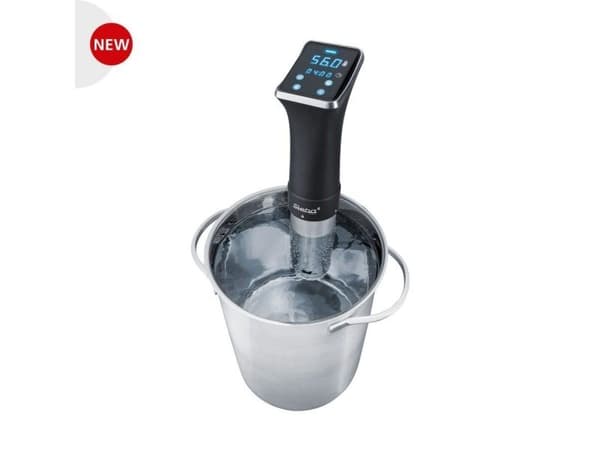 Steba SV 75, Sous vide immersion circulator, Svart, Rustfritt stål, Berøring, LCD, 20 °C, 90 °C