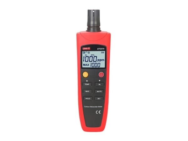 Kullmonoksidmåler 0~1000 ppm; T-måling UNI-T