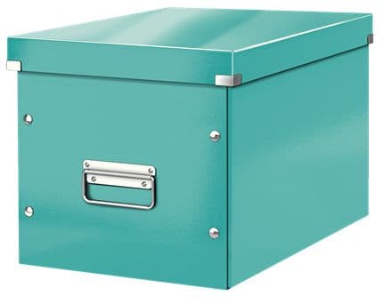Leitz Click & Store Cube Large - Lagerboks - isblå