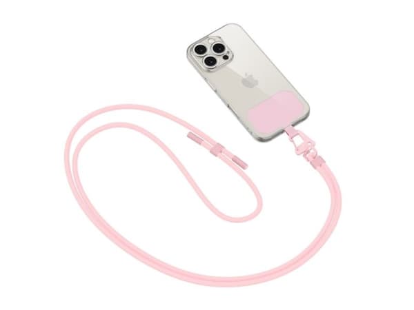 Tech-Protect TECH-PROTECT C5S stropp ROPE CROSSBODY STRAP baby pink