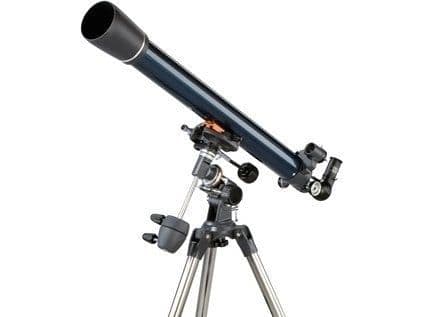 Celestron Astromaster 70EQ, Svart, Stål, Starry Night Basic Edition, SkyPortal App, 914 mm