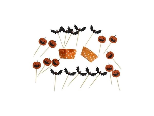 Halloween cupcake setti