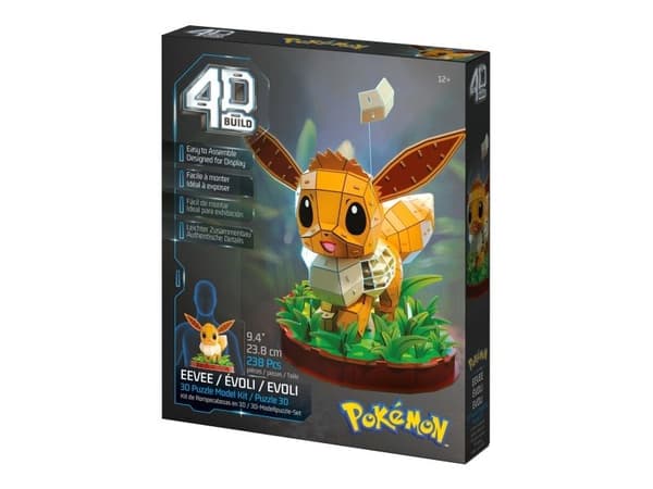Pokémon 4D-pussel Pokémon 20 cm – Eevee