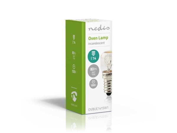 Nedis OVBUE1415W1, 15 W, E14, 1000 timer