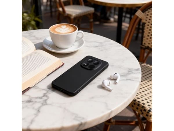 Tech-Protect Icon-etui til Xiaomi Redmi Note 15 Pro 5G - svart
