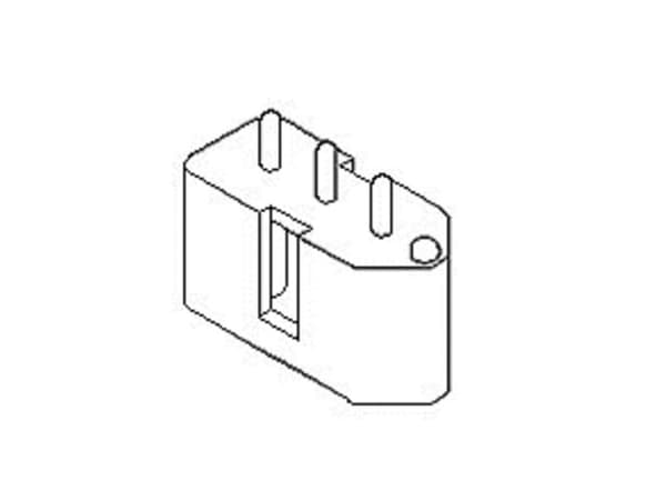 Molex Flush mount pistorasia (vakio) 10181043 1 kpl 1 kpl