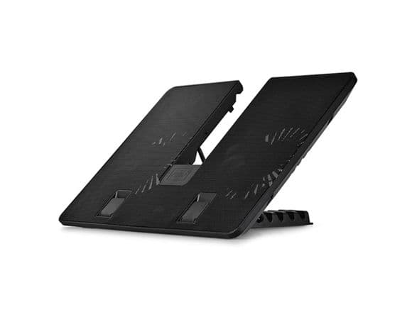 Deepcool U-PAL - Notebookstativ - med 2 kjølevifter - 140 mm