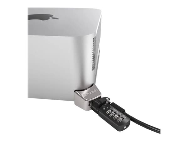 Compulocks Mac Studio Ledge Lock Adapter with Combination Cable Lock - Låssats för säkerhetskabel - för Apple Mac Studio