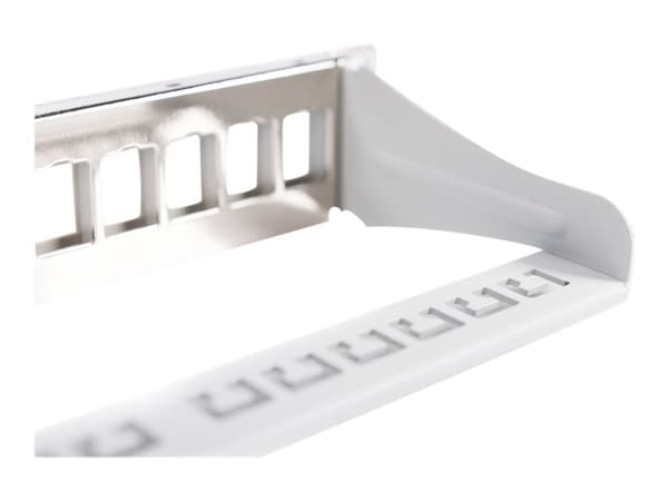 DIGITUS Professional DN-91419 - Patch-panel - stativmonterbar - grå, RAL 7035 - 1U - 10" - 12 portar